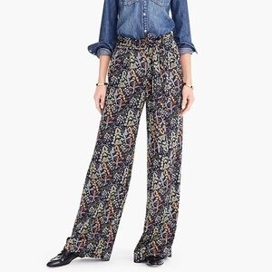 Point Sur Crepe Paper Bag Pant in Jungle Print